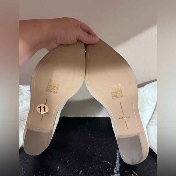 Dolce Vita White Western Cowboy Boots NEW Sz 11 - Picture 5 of 5